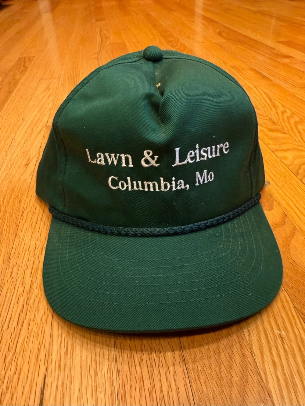 Lawn & Leisure Columbia, MO Green Promotional Hat